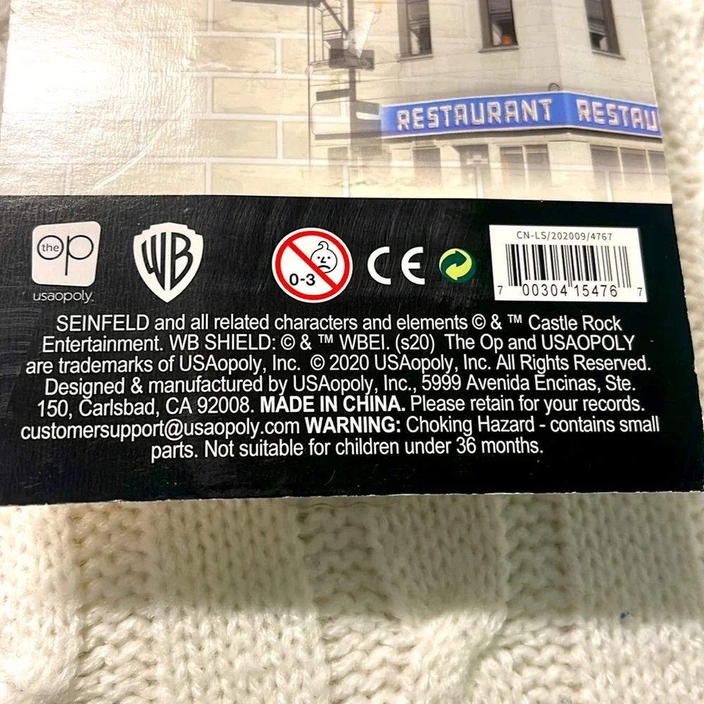 BNIB COLLECTIBLE SEINFELD 6PC DICE SET BY USOPOLY GREAT FOR GAME NIGHT - Picture 7 of 7